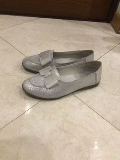 Кожаные балетки 37 размера