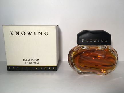 Винтаж духи Knowing Este Lauder Эсти Лаудер 50 мл
