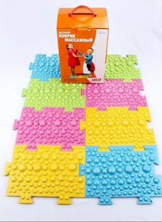 Коврик массажный Fosta F 0810 (8 пазлов)