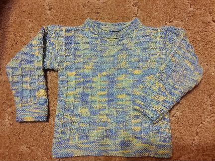 Свитер ручной вязки новый