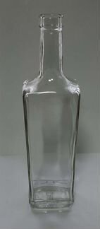 Стеклянная бутылка «агат П» 500мл под пробку камю