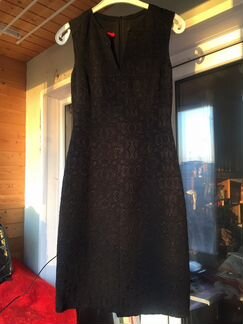 Итальянское чёрное платье Les Copains (р-р 42)