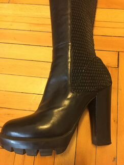 Кожаные сапоги Massimo Santini еврозима