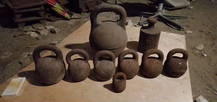 СССР гири,разные, весы