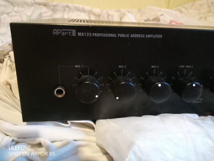 Усилитель apart ма 125