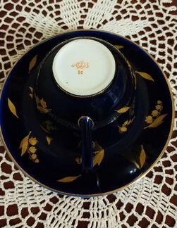 Чайная пара кобальт лфз 