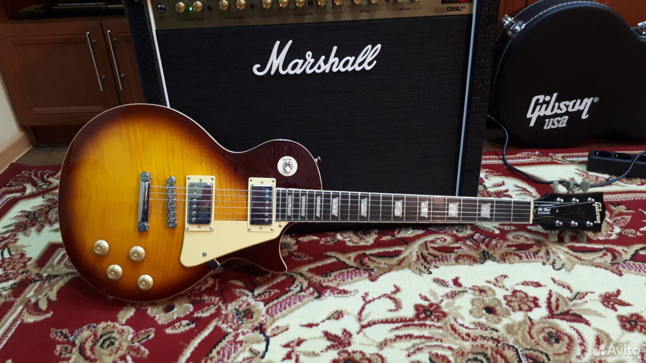 Gibson Les Paul standard 50s (копия)