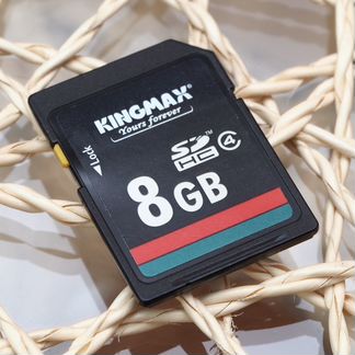 Карта памяти Kingmax sdhc class 4 8 GB