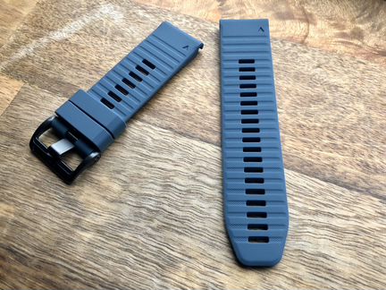 Quickfit ремень для Garmin Fenix 6X/5X:синяя дымка