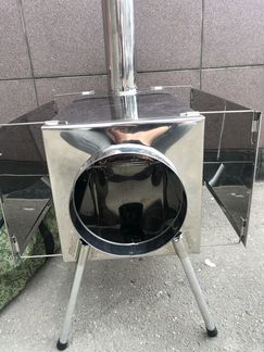 Печка для палатки 45л с экраном
