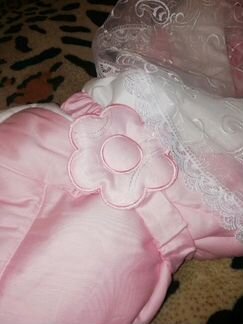 Конверт-одеяло на выписку демисезон