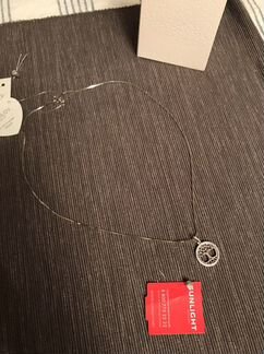 Серебряная цепочка с подвеской