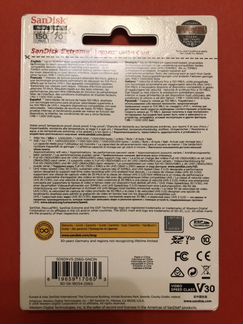 Карта памяти sdxc Sandisk Extreme 256Gb Оригинал