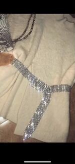 Ремень с камнями