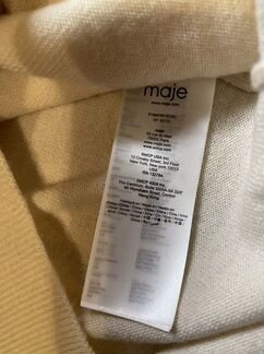 Новый пуловер Maje из шерсти и кашемира