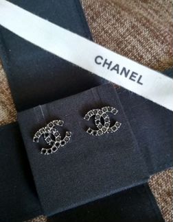 Серьги Chanel оригинал