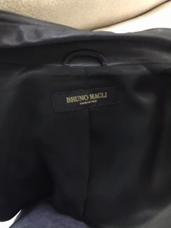 Куртка кожаная Bruno Magli