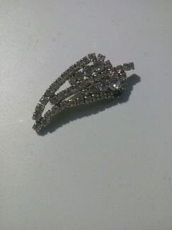 Винтажная брошь 50-х годов листик