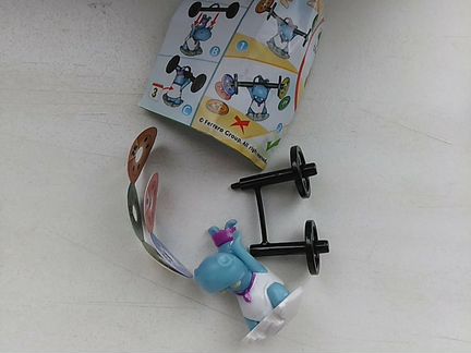 Пять игрушек из серии бегемоты олимпийцы