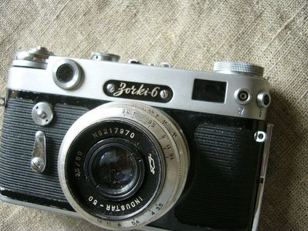 Редкий Зоркий-6 кмз 1962 Agfa Record Германия 1930