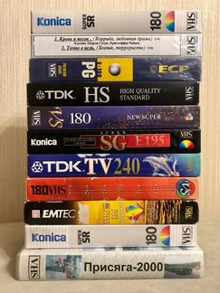 Оцифровка видеокассет VHS VHS-C S-VHS Hi8 MiniDV