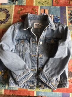 Джинсовая куртка р.110 (новая)