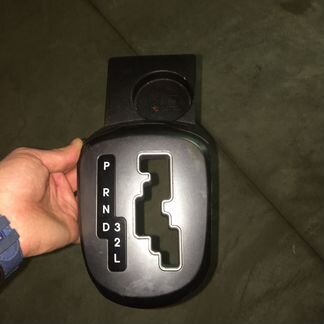 Крышка консоли кпп киа рио