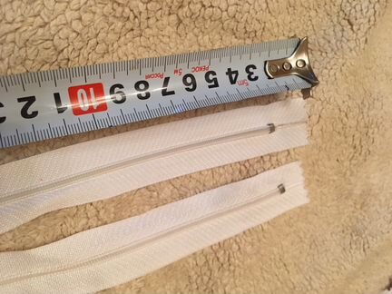 Молнии неразъемные #3 - 40 и 50 см