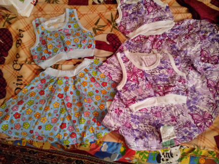 Продам сарафаны и платья на девочку новые