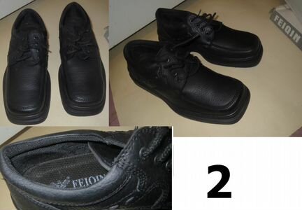 Ботинки кожанные в ассортименте 43-44