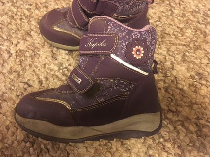 Ботинки для девочки зимняя мембрана, 28 размер