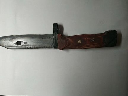 Деревянный макет армейского штык ножа 6 х 4(деревя