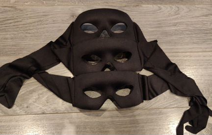 Маска карнавальная на завязках. Новые