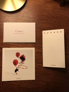 Cartier открытки, конверт