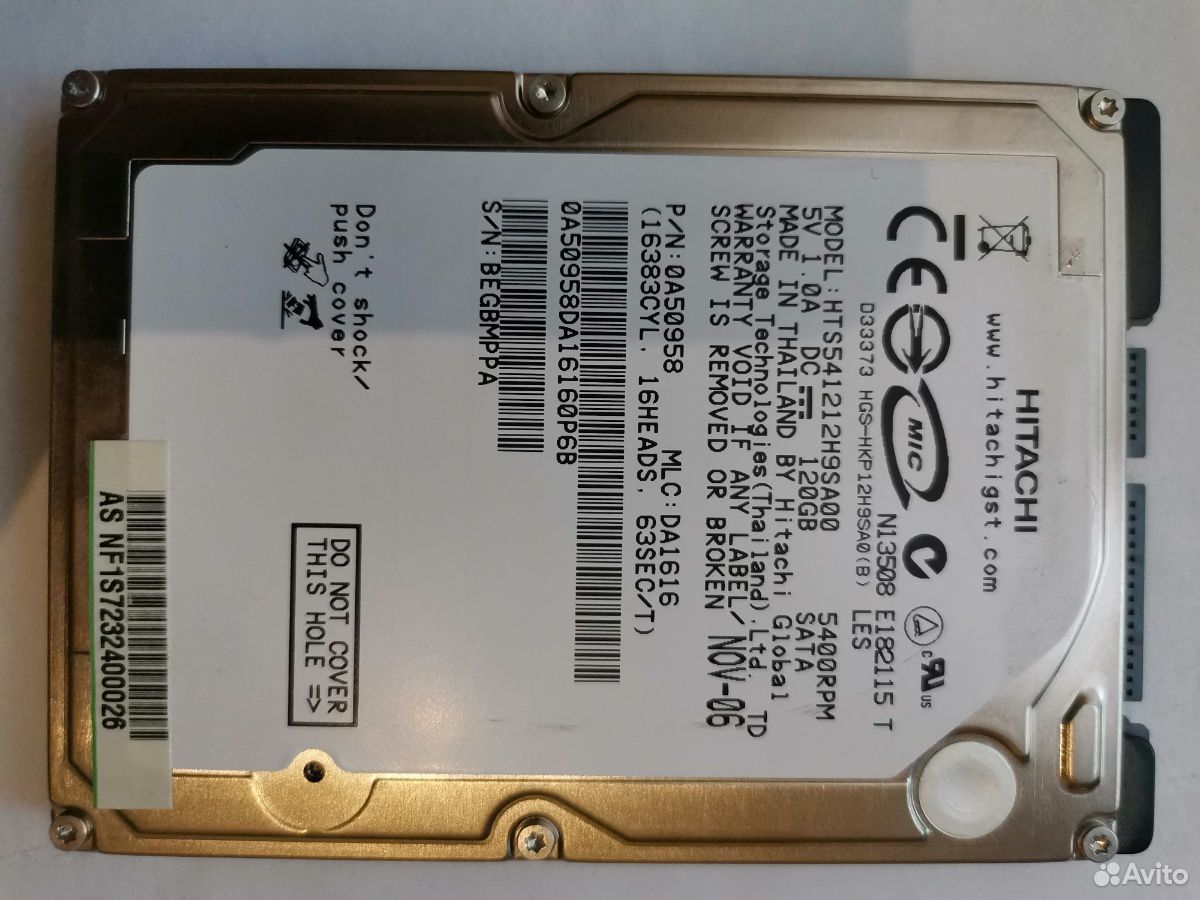 Жесткий диск 2.5 с плохим smart