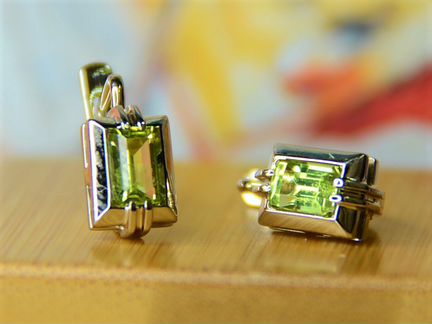 Золотые серьги