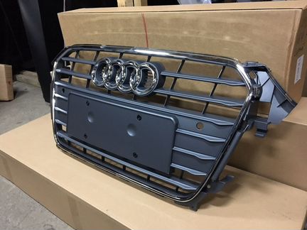 Решетка радиатора Audi A4 B8 Рестайлинг 2011-2015г