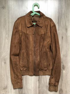 Замшевая куртка Topshop кожа