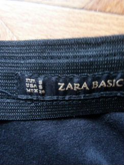 Юбка под кожу zara S-размер