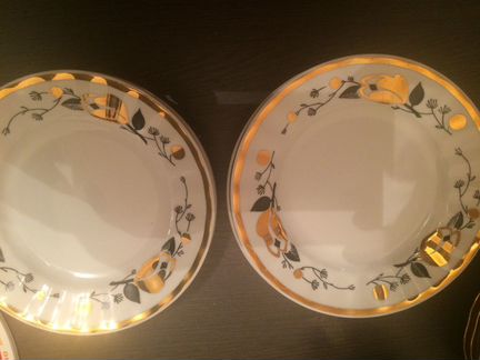 Чайный сервиз Золотая роза, Вербилки