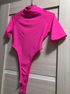 Боди розовое