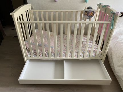 Кровать erbesi incanto 125*65 с матрасом и наматра