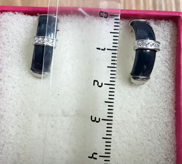 Серьги Серебро 925 с Керамикой Новые