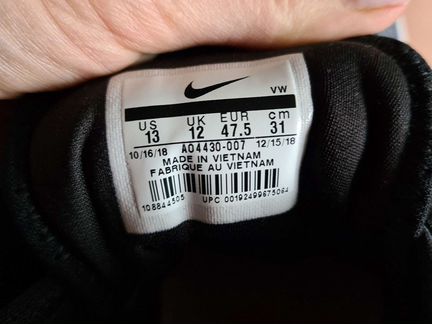 Кроссовки Nike 47,5 us13 (46-47 р-р)