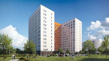 1-к апартаменты, 45 м², 14/15 эт.