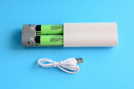 Power Bank разборный на 2 аккумулятора