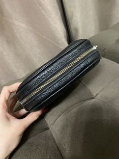 Поясная кожаная сумка