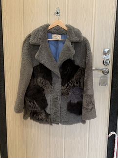 Шуба из натуральной овчины