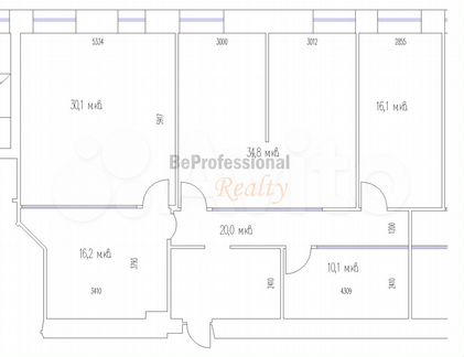 Сдам Офисное помещение, 125 м²