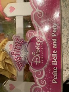 Кукла Disney princess Belle and pony. Принцесса Ди